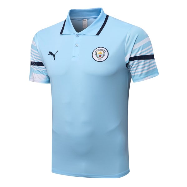 Polo Manchester City 2022-2023 Blau